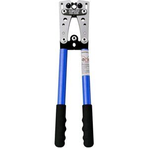 Sanuke Battery Cable Lug Crimping Tool for AWG 8 6 4 2 1/0 Heavy Duty Copper